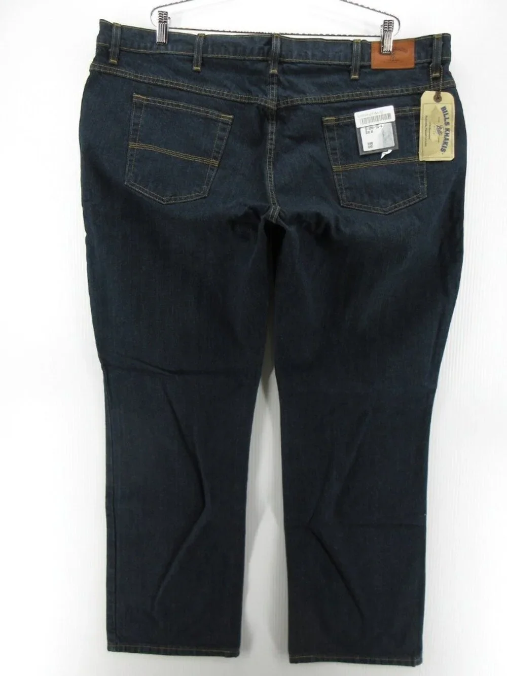 Bills Khakis Jeans 44X32 Straight Classic Fit Denim Rinse Heritage NEW